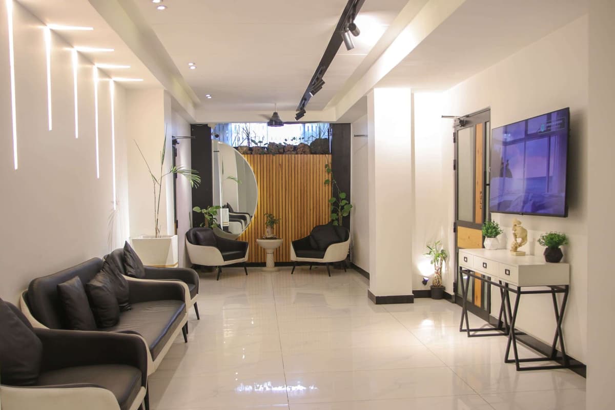 JJ Aesthetics clinic interior in Islamabad